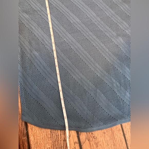 Ana A New Approach Blue Crocheted Blouse NWT Size Petite Medium - Picture 6 of 7